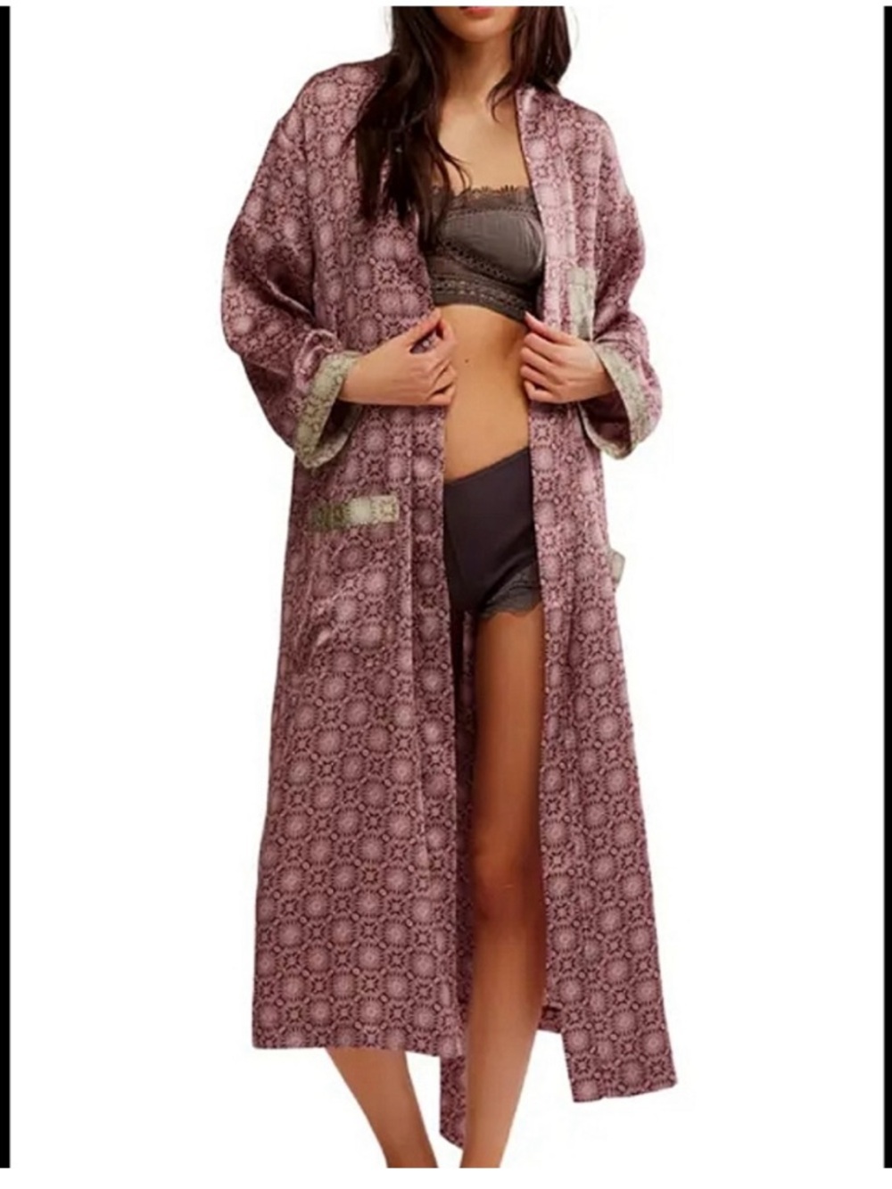 NWT Free People Intimately Oasis Robe M/L - Picture 3 of 4